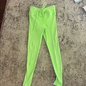 Year of Ours Neon Green Leggings